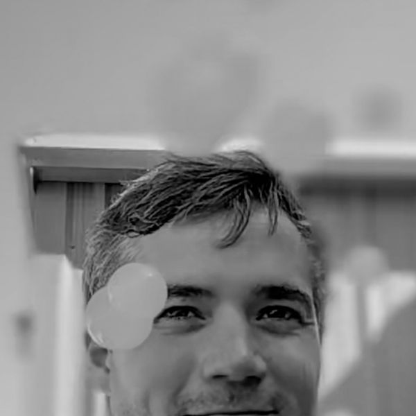 A member of the crew at a company get-together